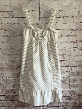 Roxy White Striped Sundress
